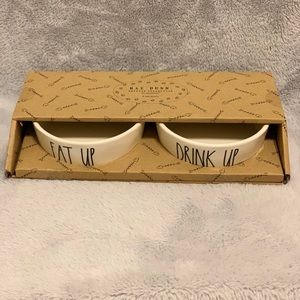 Rae Dunn Pet Bowls Set